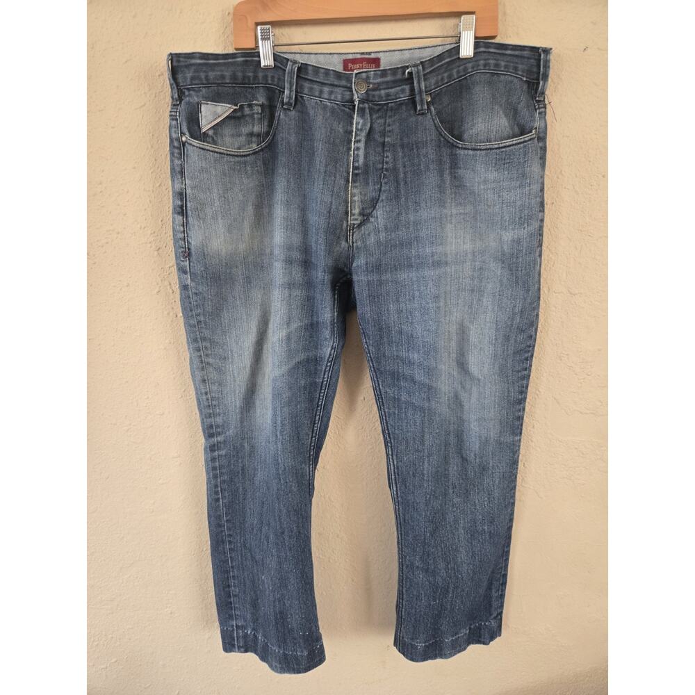 PERRY ELLIS PREMIUM DENIM JEANS, Mens Size 40x32